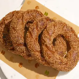 Whole Spelt Turkish Simit 2pcs